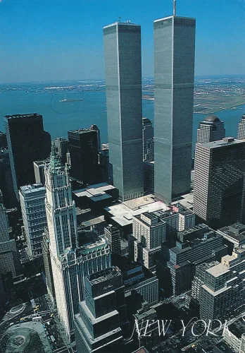 New York City - Twin Towers World Trade Center - Usa